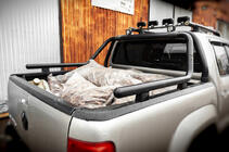 Volkswagen Amarok 2010-2022 Roll bar caroserie (negru) foto 4