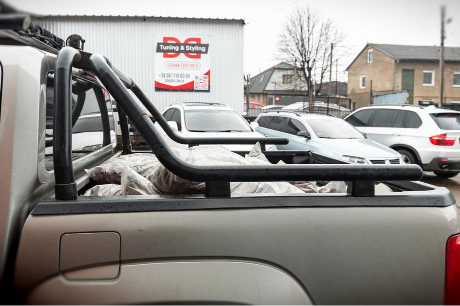 Volkswagen Amarok 2010-2022 Roll bar caroserie (negru) Image