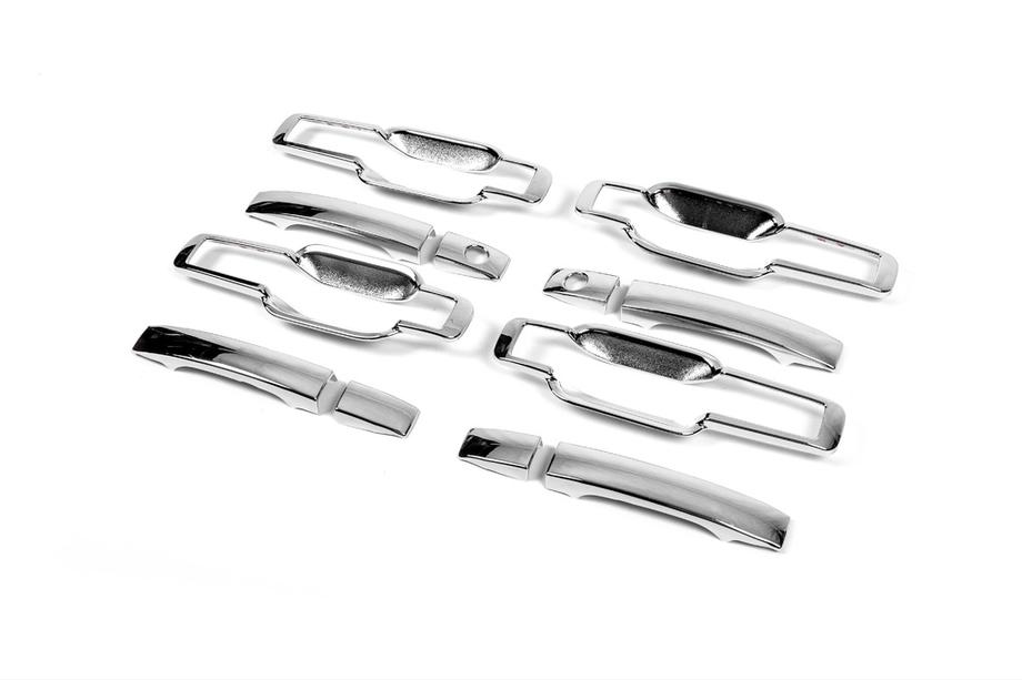 SsangYong Kyron 2005-2014 Capace Manere Usa Cromate cu Contur (4 buc, plastic) Image