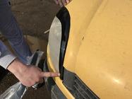 Renault Kangoo 1998-2008 Sprancene Faruri (2 buc., ABS Negru) (2003-2008) Negru Mat foto 3