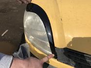 Renault Kangoo 1998-2008 Sprancene Faruri (2 buc., ABS Negru) (2003-2008) Negru Mat foto 4