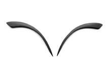 Renault Kangoo 1998-2008 Sprancene Faruri (2 buc., ABS Negru) (2003-2008) Negru Mat foto 7