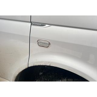 Capace Cromate Semnalizari OmsaLine (2 buc, Otel Inoxidabil) Volkswagen T5 2010-2015 foto 3