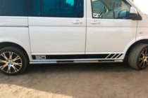 Volkswagen T5 2010-2015 Tevi Laterale (2 buc, Otel Inoxidabil) foto 10