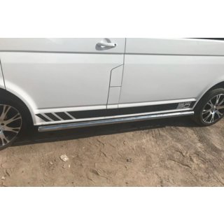 Tevi Laterale (2 buc, Otel Inoxidabil) Volkswagen T5 2010-2015 foto 4