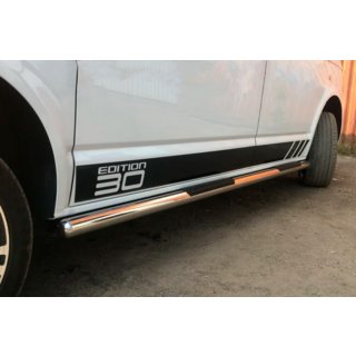 Tevi Laterale (2 buc, Otel Inoxidabil) Volkswagen T5 Caravelle 2004-2010 foto 2