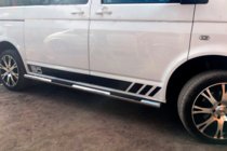 Volkswagen T5 Multivan 2003–2010 Tevi Laterale (2 buc, Otel Inoxidabil) 60mm, Ampatament Lung foto 7