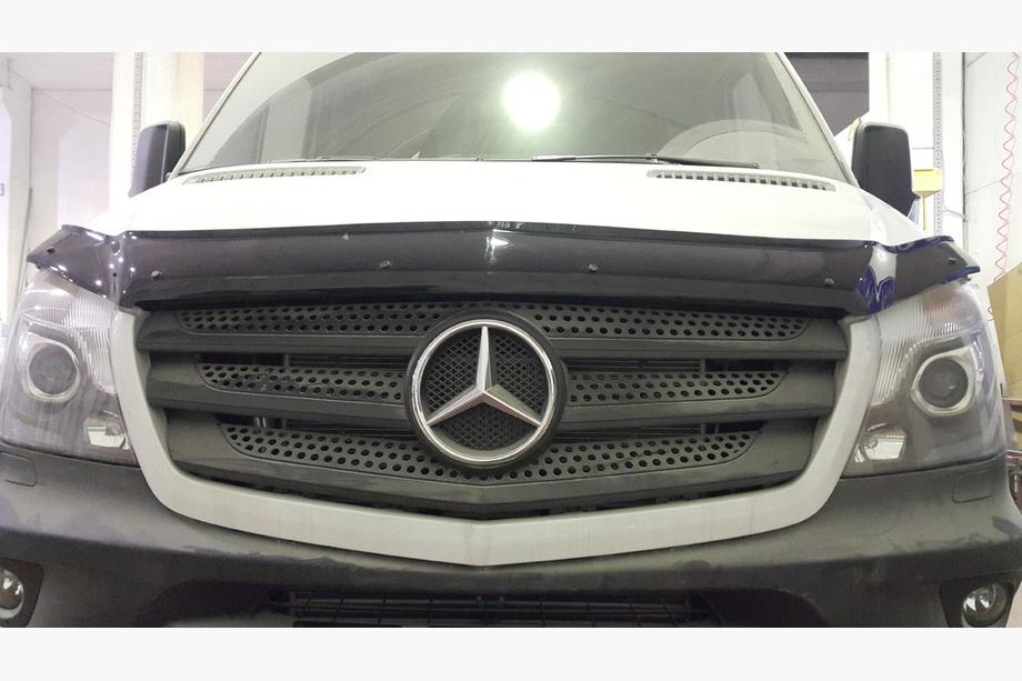 Mercedes Sprinter W906 2006–2018 Deflector capota 2013+ (V1, EuroCap) Foto 8