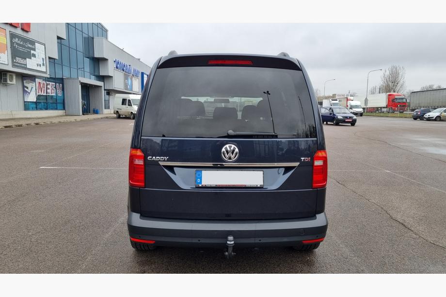 Volkswagen Caddy 2015-2020 Ornament cromat deasupra numarului (1 usa, inox) Image