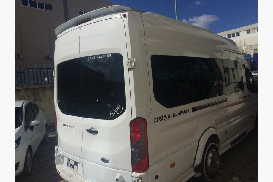 Ford Transit 2014- Spoiler spate Anatomik (2014-2019, grunduit pentru vopsire) Image