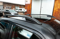 Nissan Juke 2010-2019 Bare longitudinale Skyport (negre) foto 5