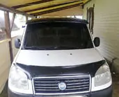 Fiat Doblo I 2005-2010 Viziera parbriz (negru lucios, 5mm) foto 3