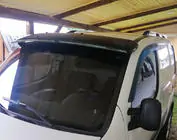 Fiat Doblo I 2005-2010 Viziera parbriz (negru lucios, 5mm) foto 4