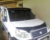 Fiat Doblo I 2005-2010 Viziera parbriz (negru lucios, 5mm) foto 5