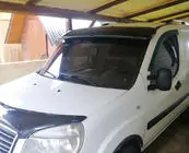 Fiat Doblo I 2005-2010 Viziera parbriz (negru lucios, 5mm) foto 6