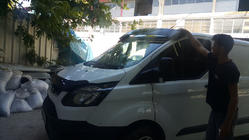 Ford Custom 2013-2022 Parasolar parbriz (cu suporturi) foto 4