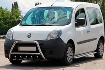 Renault Kangoo 2008–2020 Bullbar WT003/004 (Inox) fara inscriptie, 51 mm foto 7