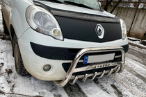 Renault Kangoo 2008–2020 Bullbar WT003/004 (Inox) fara inscriptie, 51 mm foto 3