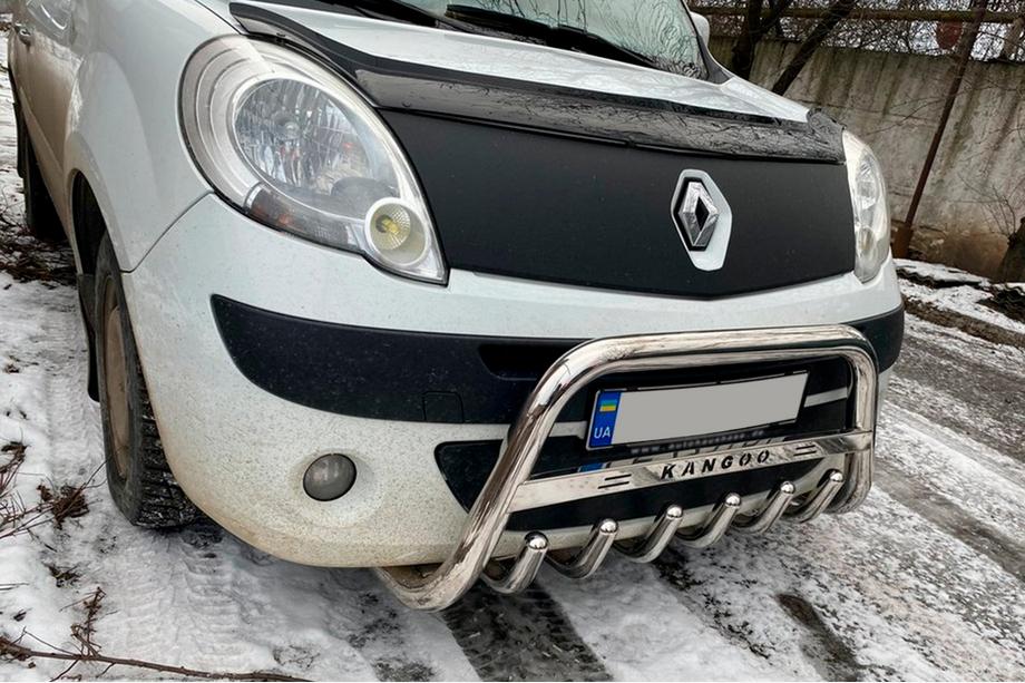 Renault Kangoo 2008–2020 Bullbar WT003/004 (Inox) cu inscriptie, 60 mm Foto 3