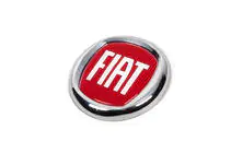 Fiat Emblema (rosu V1, autoadeziv) foto 2