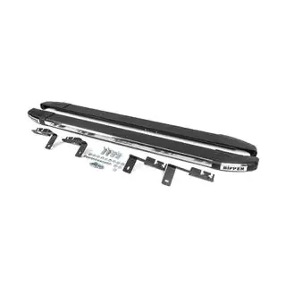 Praguri laterale Omsa Black (2 buc, aluminiu) foto 2