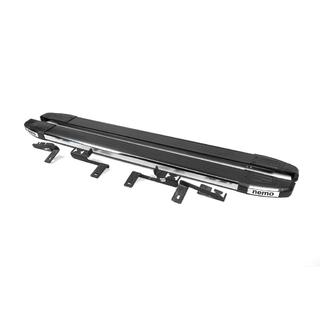 Praguri laterale Omsa Black (2 buc, aluminiu) Citroen Nemo 2007-2017 foto 2