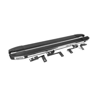 Praguri laterale Omsa Black (2 buc, aluminiu) Citroen Nemo 2007-2017 foto 3