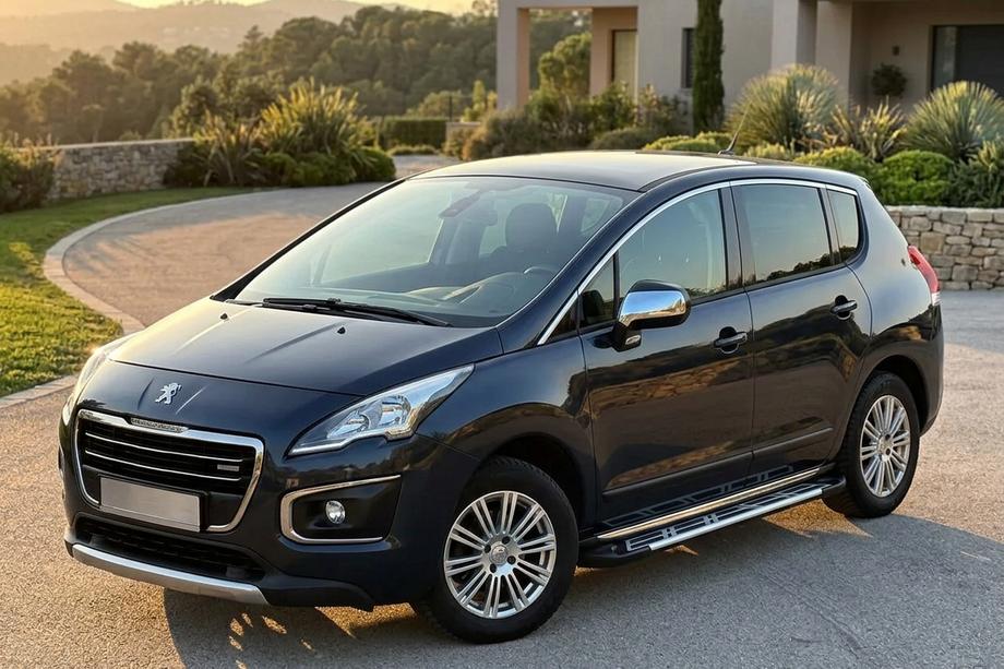 Peugeot 3008 2008-2016 Praguri Laterale Sunrise (2 buc, Aluminiu) Image