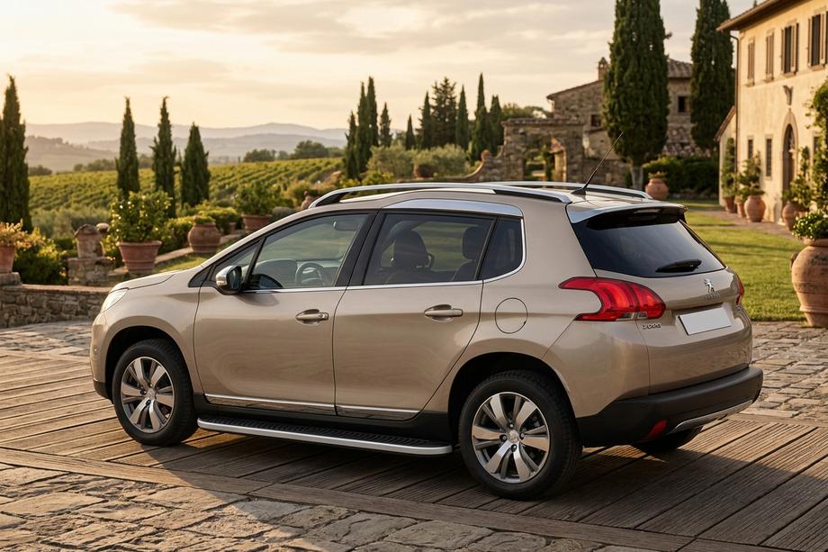 Peugeot 3008 2008-2016 Praguri Laterale Tayga Grey (2 buc, Aluminiu) 2008-2014 Foto 1