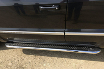 Jeep Grand Cherokee WK 2004-2010 Praguri Laterale Maydos V2 (2 buc, inox) foto 7