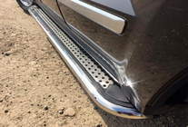 Jeep Grand Cherokee WK 2004-2010 Praguri Laterale Maydos V2 (2 buc, inox) foto 8
