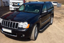 Jeep Grand Cherokee WK 2004-2010 Praguri Laterale Maydos V2 (2 buc, inox) foto 2