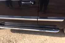 Jeep Grand Cherokee WK 2004-2010 Praguri Laterale Maydos V2 (2 buc, inox) foto 12