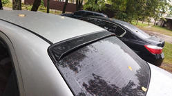 Chevrolet Aveo T200 2002-2008 Parasolar spate (DDU, plastic ABS) foto 7