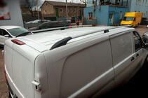 Mercedes Vito/V-class W447 2014- Bare Longitudinale ELITE Crom (Picior Plastic) Ampatament Scurt (Compact) foto 3