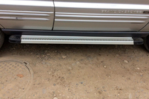 Jeep Grand Cherokee WK 2004-2010 Praguri Laterale Maya V2 (2 buc, Aluminiu) foto 2