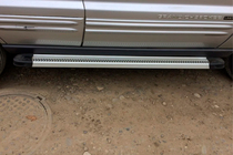 Jeep Grand Cherokee WK 2004-2010 Praguri Laterale Maya V2 (2 buc, Aluminiu) foto 4