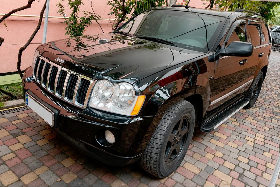 Jeep Grand Cherokee WK 2004-2010 Praguri Laterale Maya V1 (2 buc, Aluminiu) Image
