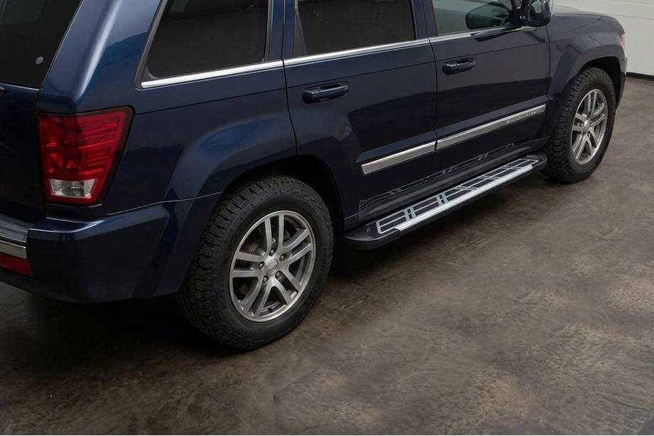 Jeep Grand Cherokee WK 2004-2010 Praguri Laterale Sunrise (2 buc, Aluminiu) Image