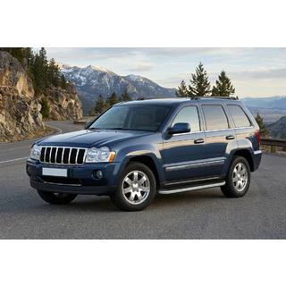 Praguri Laterale Tayga Grey (2 buc, Aluminiu) Jeep Grand Cherokee WK 2004-2010 foto 1