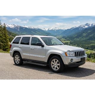 Praguri Laterale Bosphorus Black (2 buc, Aluminiu) Jeep Grand Cherokee WK 2004-2010 foto 1