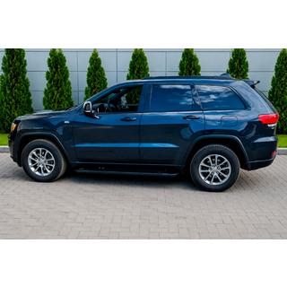 Praguri Laterale Allmond Black (2 buc, Aluminiu) Jeep Grand Cherokee WK2 2010-2021 foto 1
