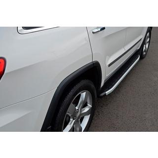 Praguri Laterale Fullmond (2 buc, Aluminiu) Jeep Grand Cherokee WK2 2010-2021 foto 4
