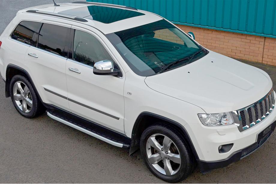Jeep Grand Cherokee WK2 2010-2021 Praguri Laterale Fullmond (2 buc, Aluminiu) Image