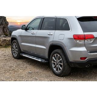 Praguri Laterale Sunrise (2 buc, Aluminiu) Jeep Grand Cherokee WK2 2010-2021 foto 1