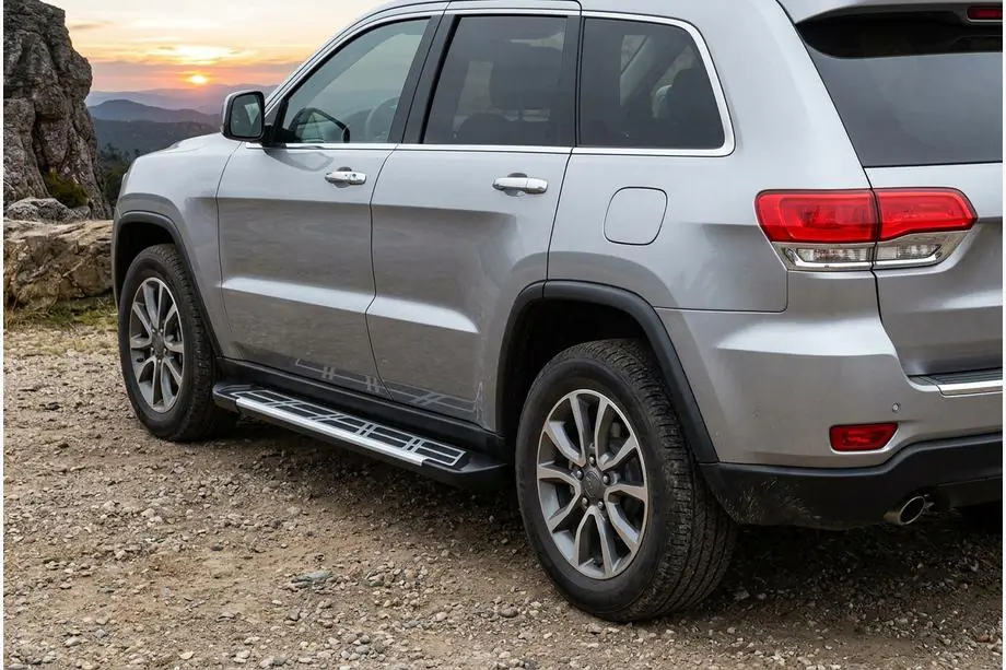 Jeep Grand Cherokee WK2 2010-2021 Praguri Laterale Sunrise (2 buc, Aluminiu) Image