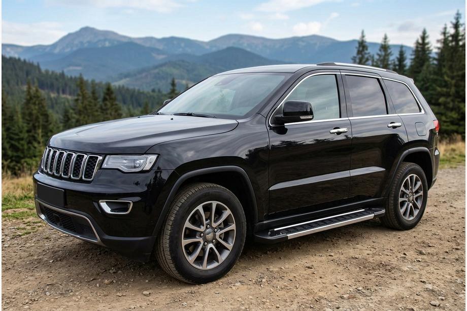 Jeep Grand Cherokee WK2 2010-2021 Praguri Laterale RedLine V1 (2 buc, Aluminiu) Foto 1