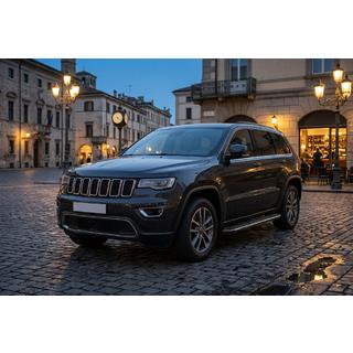 Praguri Laterale Bosphorus Black (2 buc, Aluminiu) Jeep Grand Cherokee WK2 2010-2021 foto 1