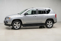 Jeep Compass 2006-2016 Praguri Laterale Allmond Black (2 buc, Aluminiu) foto 1