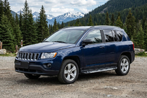 Jeep Compass 2006-2016 Praguri Laterale Sunrise (2 buc, Aluminiu) foto 1